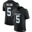 New York Jets #5 Garrett Wilson Black Vapor Untouchable Limited Stitched Jersey