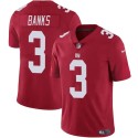 New York Giants #3 Deonte Banks Red 2023 F.U.S.E. Vapor Untouchable Limited Stitched Jersey