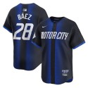 Detroit Tigers #28 Javier Báez 2024 Navy City Connect Cool Base Limited Stitched Jersey