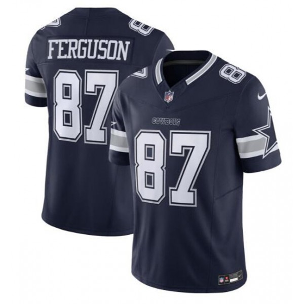Dallas Cowboys #87 Jake Ferguson Navy 2023 F.U.S.E. Vapor Untouchable Limited Stitched Jersey