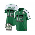 Philadelphia Eagles #12 Randall Cunningham Green White 2023 F.U.S.E. Throwback Vapor Untouchable Limited Stitched Jersey
