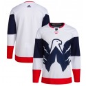 Washington Capitals Blank White Navy Stadium Series Stitched Jersey
