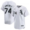 Chicago White Sox #74 Eloy Jimenez White 2024 Home Limited Stitched Jersey