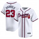 Atlanta Braves #23 Michael Harris II White 2024 Home Limited Stitched Jersey
