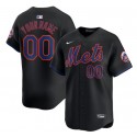 New York Mets Cutsom 2024 Black Alternate Limited Stitched Jersey