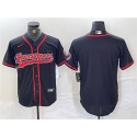 Tampa Bay Buccaneers Blank Black Cool Base Stitched Jersey