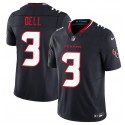 Houston Texans #3 Tank Dell Navy 2024 Vapor F.U.S.E. Limited Stitched Jersey