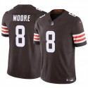 Cleveland Browns #8 Elijah Moore Brown 2023 F.U.S.E Vapor Limited Stitched Jersey