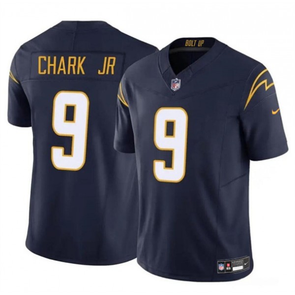Los Angeles Chargers #9 DJ Chark Jr Navy 2024 F.U.S.E. Vapor Limited Stitched Jersey