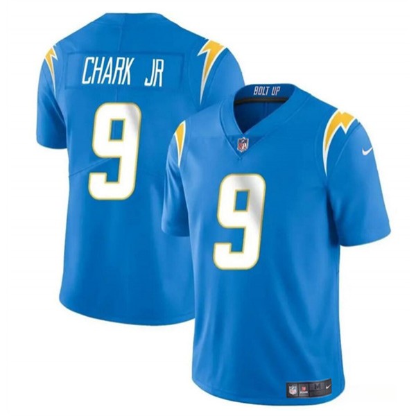 Los Angeles Chargers #9 DJ Chark Jr Blue 2024 Vapor Limited Stitched Jersey