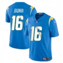 Los Angeles Chargers #16 Casey Bauman Blue 2024 Vapor Limited Stitched Jersey