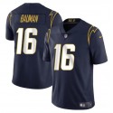 Los Angeles Chargers #16 Casey Bauman Navy 2024 Vapor Limited Stitched Jersey