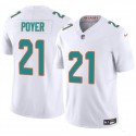 Miami Dolphins #21 Jordan Poyer White 2024 F.U.S.E Vapor Limited Stitched Jersey