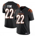 Cincinnati Bengals #22 Geno Stone BLack Vapor Untouchable Limited Stitched Jersey