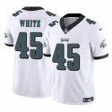 Philadelphia Eagles #45 Devin White White 2023 F.U.S.E Vapor Untouchable Limited Stitched Jersey