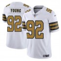 New Orleans Saints #92 Chase Young White Color Rush Limited Stitched Jersey
