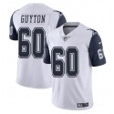 Dallas Cowboys #60 Tyler Guyton White 2024 Draft Color Rush Limited Stitched Jersey