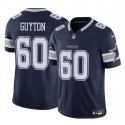 Dallas Cowboys #60 Tyler Guyton Navy 2024 Draft F.U.S.E Vapor Untouchable Limited Stitched Jersey