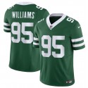 New York Jets #95 Quinnen Williams Green 2024 F.U.S.E. Vapor Limited Stitched Jersey