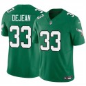 Philadelphia Eagles #33 Cooper DeJean Green 2024 Draft F.U.S.E. Vapor Untouchable Throwback Limited Stitched Jersey