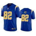 Los Angeles Chargers #82 Brenden Rice Royal 2024 Draft Vapor Limited Stitched Jersey
