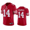 San Francisco 49ers #14 Ricky Pearsall Red 2024 Draft Vapor Untouchable Limited Stitched Jersey