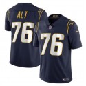 Los Angeles Chargers #76 Joe Alt Navy Vapor Limited Stitched Jersey
