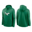 Philadelphia Eagles Kelly Green Stitched Pullover Hoodie