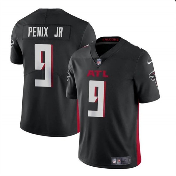 Atlanta Falcons #9 Michael Penix Jr Black 2024 Draft Vapor Untouchable Limited Stitched Jersey
