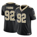 New Orleans Saints #92 Chase Young Black 2023 F.U.S.E. Vapor Limited Stitched Jersey