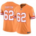 Tampa Bay Buccaneers #62 Graham Barton Orange 2024 Draft F.U.S.E. Throwback Limited Stitched Jersey