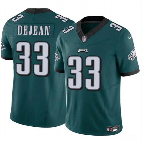 Philadelphia Eagles #33 Cooper DeJean Green 2024 Draft F.U.S.E. Vapor Untouchable Limited Stitched Jersey