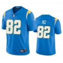 Los Angeles Chargers #82 Brenden Rice Light Blue 2024 Draft Vapor Limited Stitched Jersey