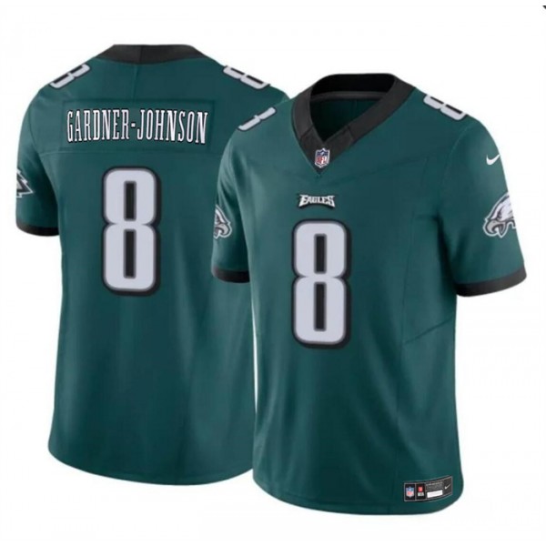 Philadelphia Eagles #8 Chauncey Gardner-Johnson Green 2024 F.U.S.E Vapor Untouchable Limited Stitched Jersey