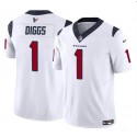 Houston Texans #1 Stefon Diggs White 2024 F.U.S.E Vapor Untouchable Limited Stitched Jersey