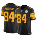 Pittsburgh Steelers #84 Cordarrelle Patterson Black 2024 F.U.S.E. Color Rush Limited Stitched Jersey