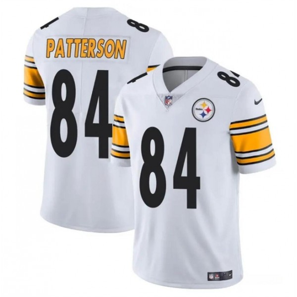 Pittsburgh Steelers #84 Cordarrelle Patterson White Vapor Untouchable Limited Stitched Jersey