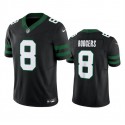 New York Jets #8 Aaron Rodgers Black 2024 F.U.S.E. Vapor Limited Stitched Jersey
