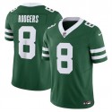 New York Jets #8 Aaron Rodgers Green 2024 F.U.S.E. Vapor Limited Stitched Jersey