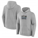 Utah Club Heather Gray Secondary Logo Pullover Hoodie