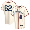 San Francisco Giants #62 Logan Webb Cream 2024 Rickwood Classic Stitched Jersey