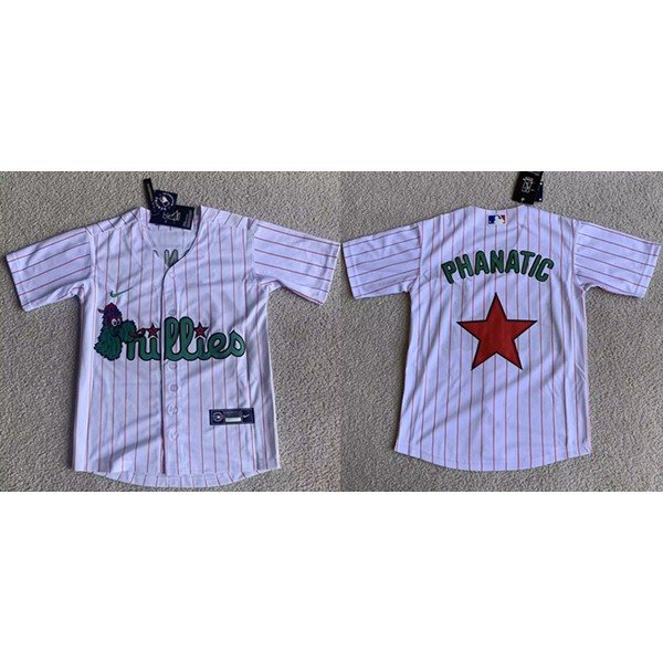 Philadelphia Phillies White Stitched Jersey