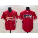 St. Louis Cardinals Team Big Logo Red 2024 City Connect Limited Stitched Jersey