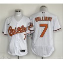 Baltimore Orioles #7 Jackson Holliday White Flex Base Stitched Jersey