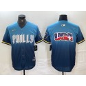 Philadelphia Phillies Blue Team Big Logo 2024 City Connect Limited Stitched Jersey