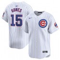 Chicago Cubs #15 Yan Gomes White 2024 Home Limited Stitched Jersey