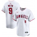 Los Angeles Angels #9 Zach Neto White 2024 Home Limited Stitched Jersey