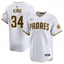 San Diego Padres #34 Michael King White 2024 Home Limited Stitched Jersey