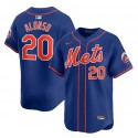 New York Mets #20 Pete Alonso Royal 2024 Alternate Limited Stitched Jersey