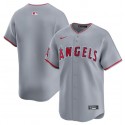 Los Angeles Angels Blank Gray Away Limited Stitched Jersey